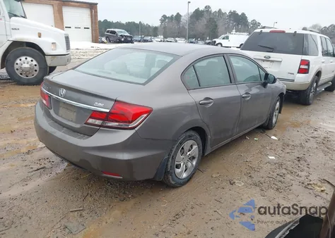 2014 Honda Civic Lx z USA, uszkodzony, nr VIN 19XFB2F56EE030525